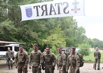 Allies compete in Run of the Masurian Wolf