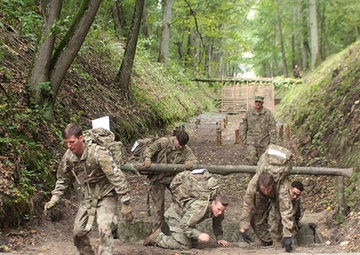 Allies compete in Run of the Masurian Wolf