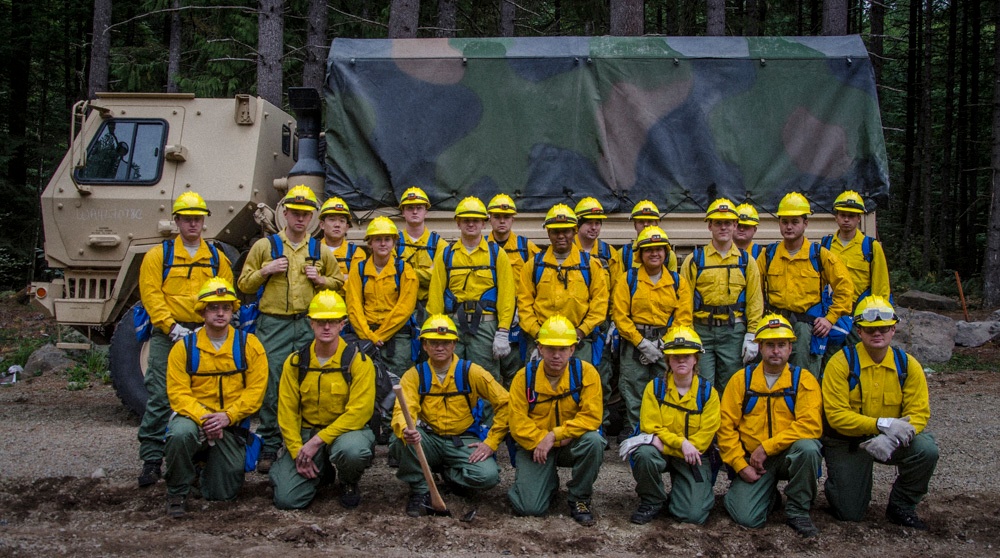 Washington National Guard assists with wildfire firefighting