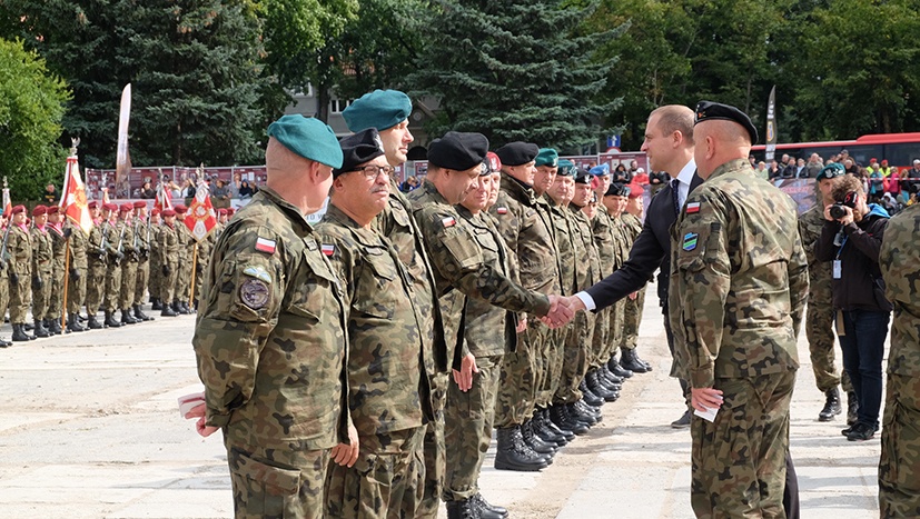 NATO battle group, Polish celebrate Land Forces Day