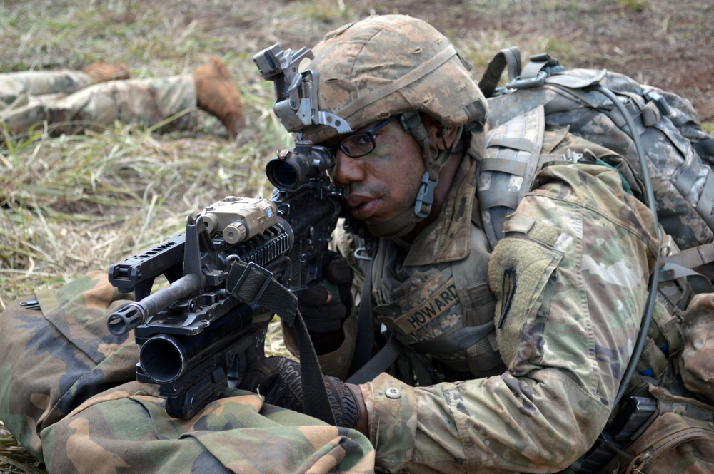 25ID conducts combined arms exercise