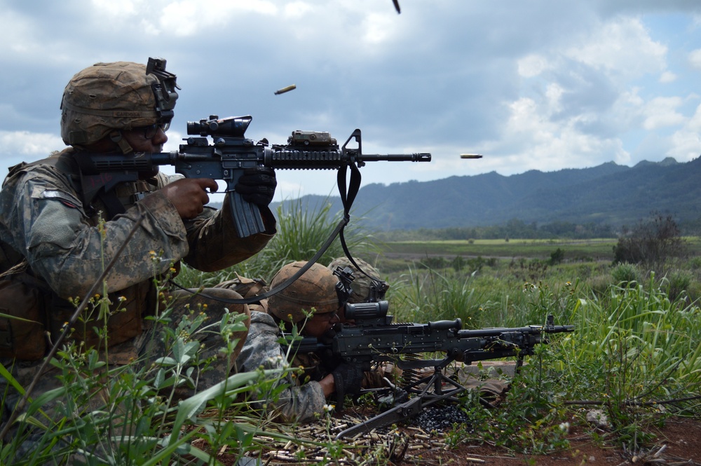 25ID conducts combined arms exercise
