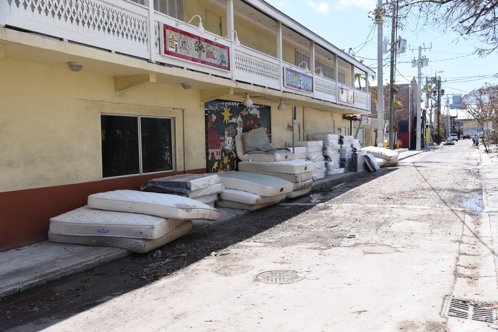 Clean-up begins in Key West after Hurricane Irma