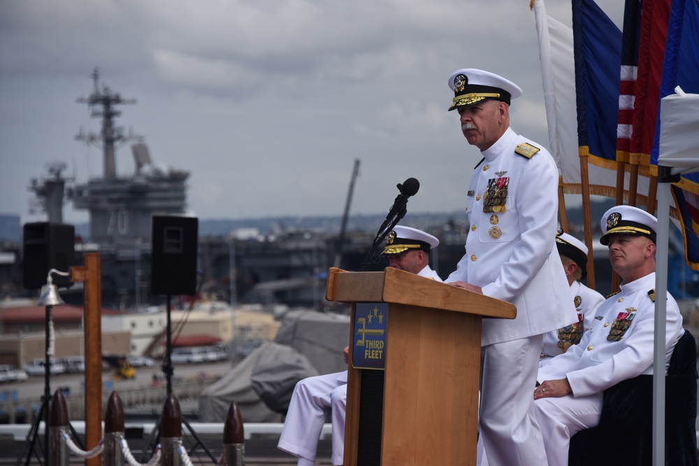 U.S. 3rd Fleet Changes Command