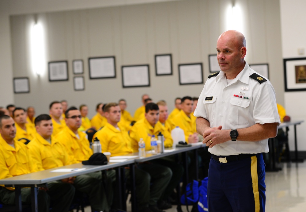 Training prepares Oregon Guardsmen for fighting fires