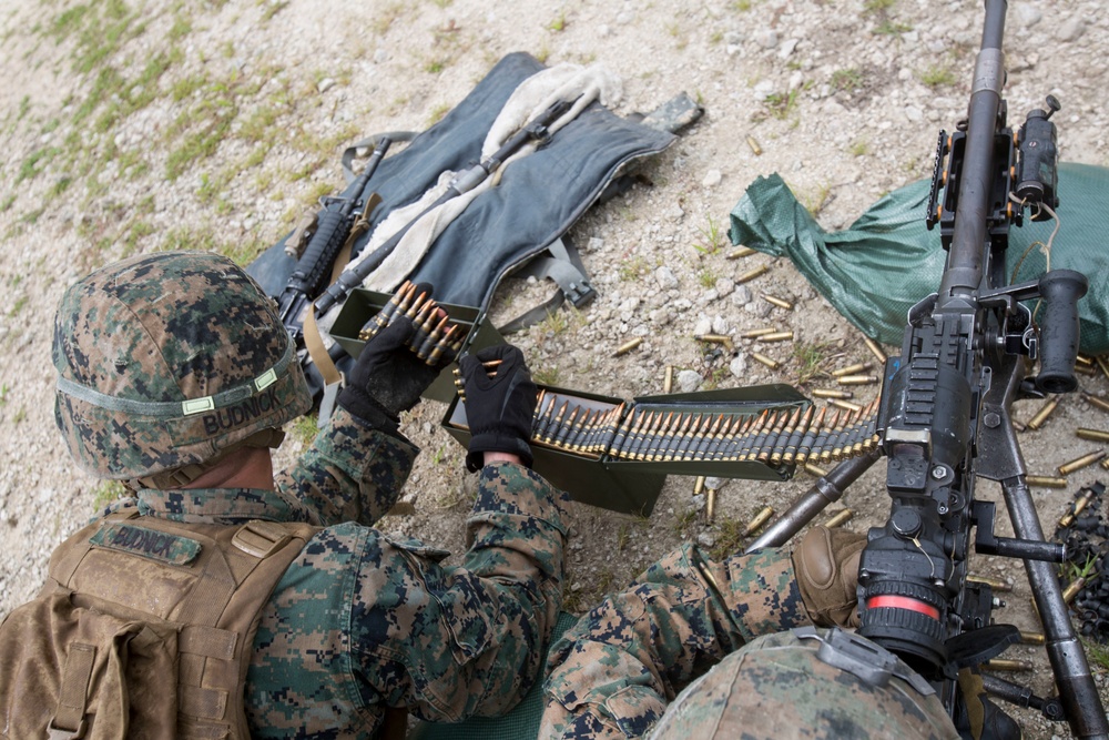 Rounds down range: 2/8 conducts squad attack
