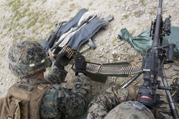 Rounds down range: 2/8 conducts squad attack