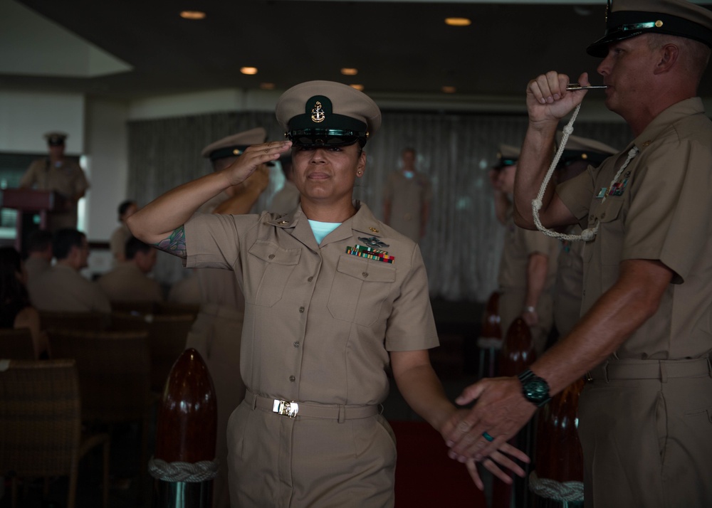 Pearl Harbor 2017 Chief Petty Officer Pinning Ceremony