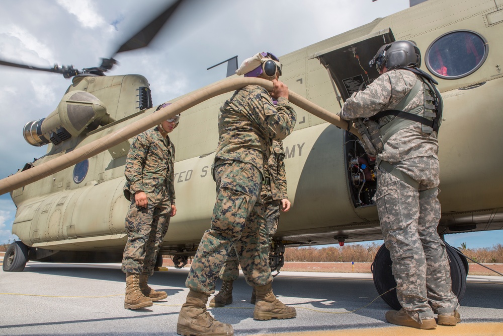 MWSS-473 FARP operations in wake of Hurricane Irma