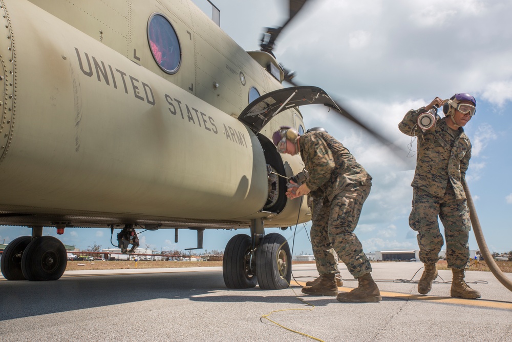 MWSS-473 FARP operations in wake of Hurricane Irma