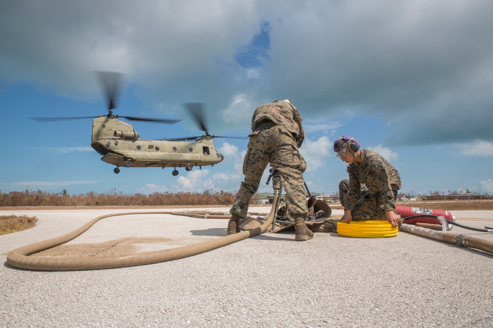 MWSS-473 FARP operations in wake of Hurricane Irma