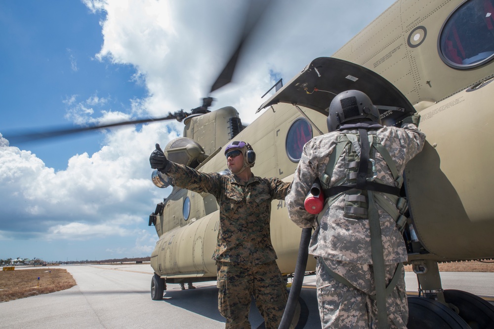 MWSS-473 FARP operations in wake of Hurricane Irma