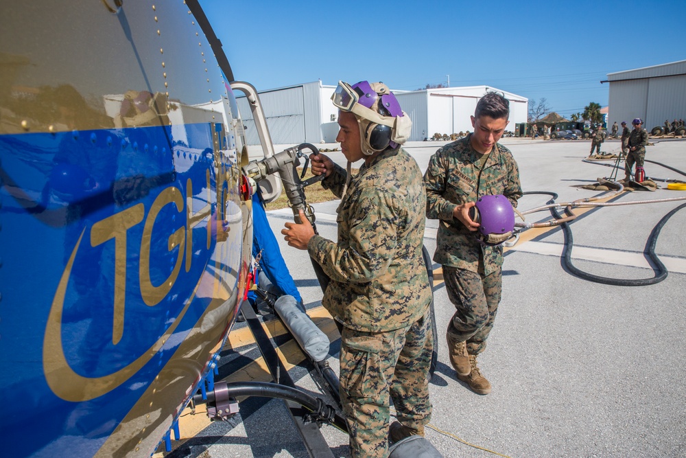 MWSS-473 FARP operations in wake of Hurricane Irma