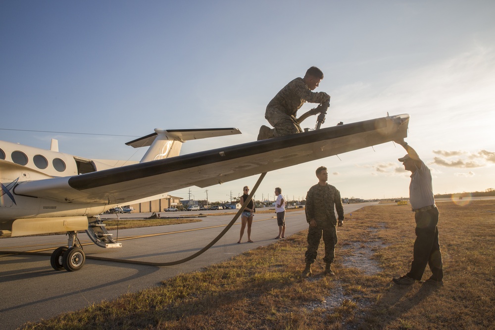 MWSS-473 FARP operations in wake of Hurricane Irma