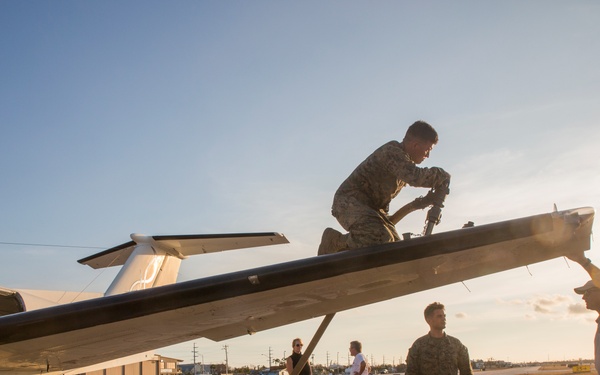 MWSS-473 FARP operations in wake of Hurricane Irma