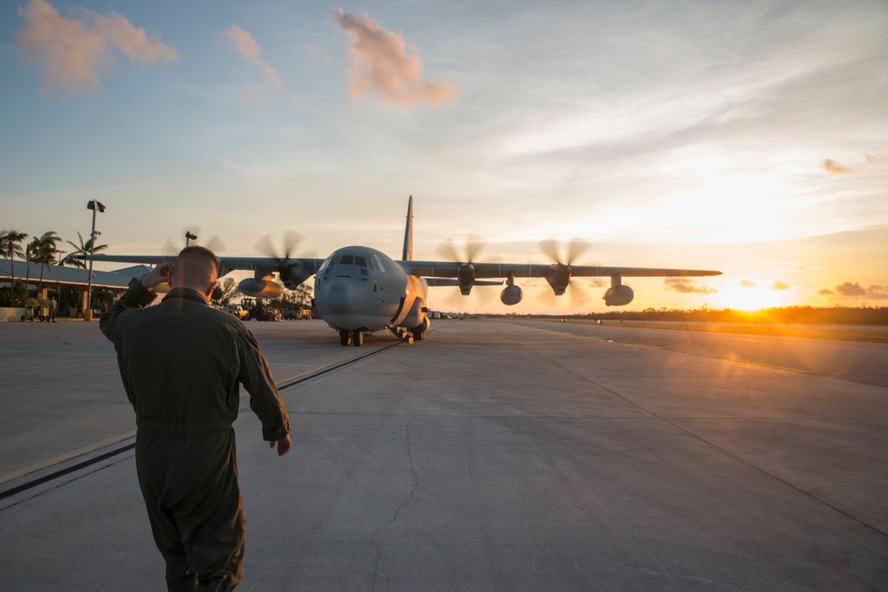 MWSS-473 FARP operations in wake of Hurricane Irma