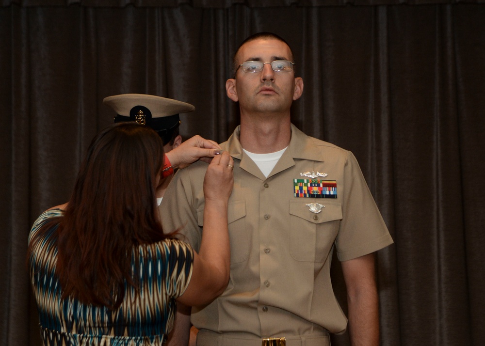 Naval Base Kitsap-Bangor Holds Chief Pinning Ceremony