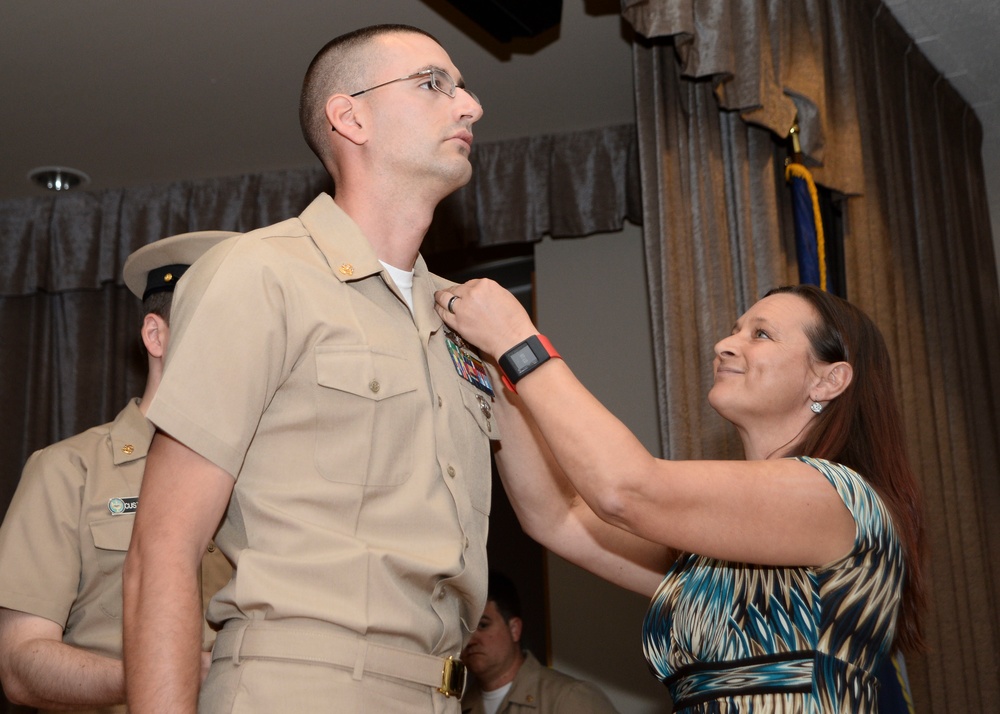 Naval Base Kitsap-Bangor Holds Chief Pinning Ceremony