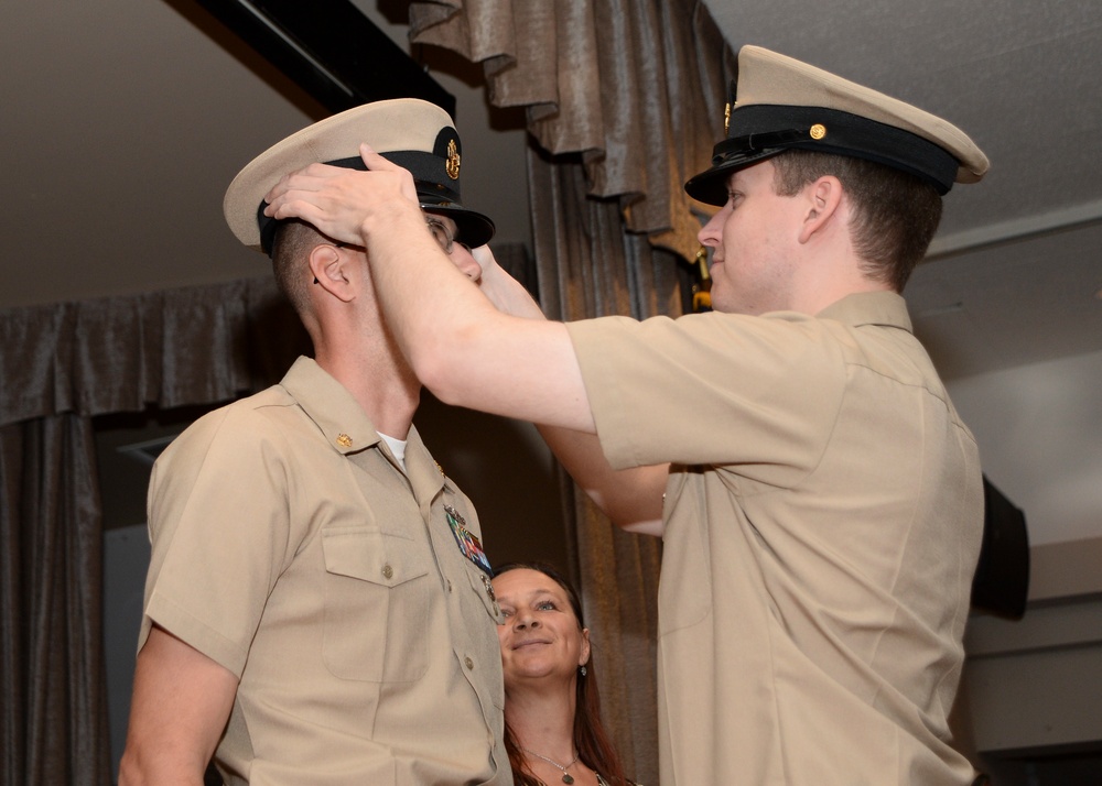 Naval Base Kitsap-Bangor Holds Chief Pinning Ceremony