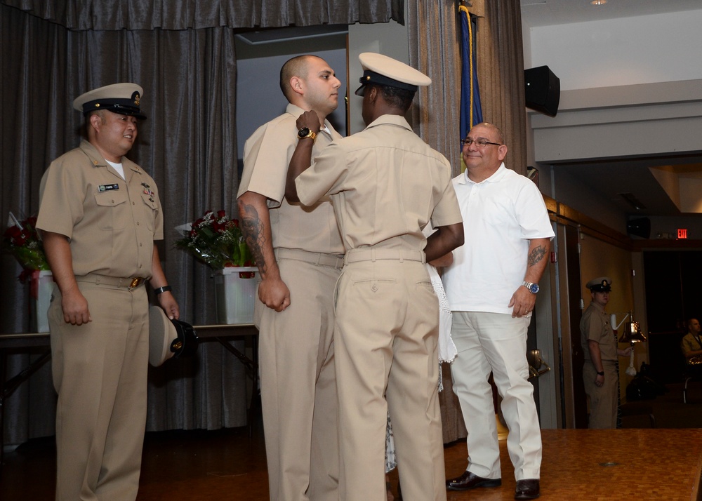 Naval Base Kitsap-Bangor Holds Chief Pinning Ceremony