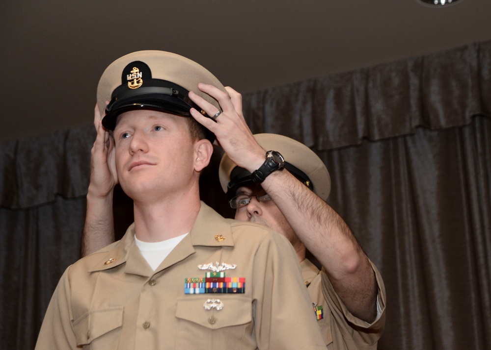 Naval Base Kitsap-Bangor Holds Chief Pinning Ceremony