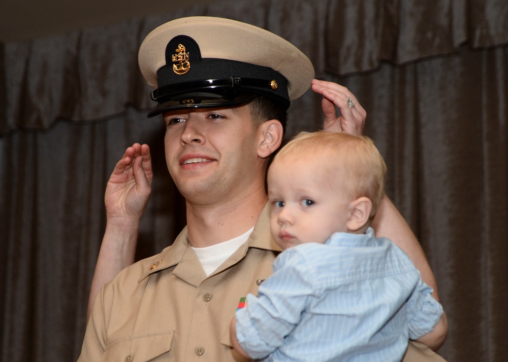 Naval Base Kitsap-Bangor Holds Chief Pinning Ceremony