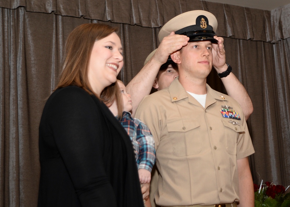 Naval Base Kitsap-Bangor Holds Chief Pinning Ceremony