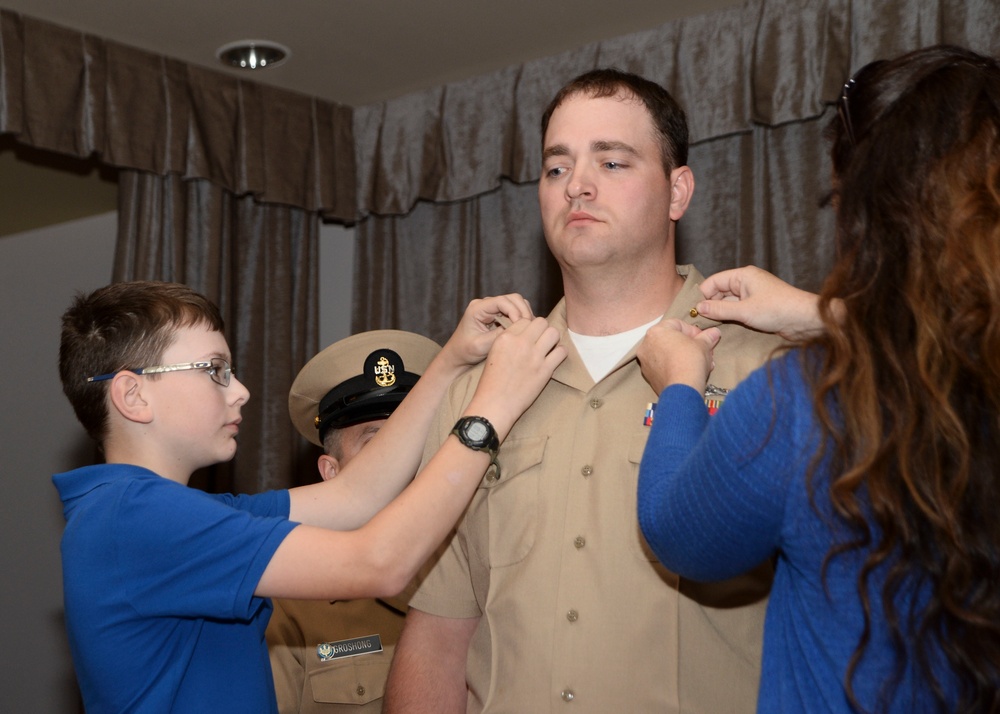 Naval Base Kitsap-Bangor Holds Chief Pinning Ceremony