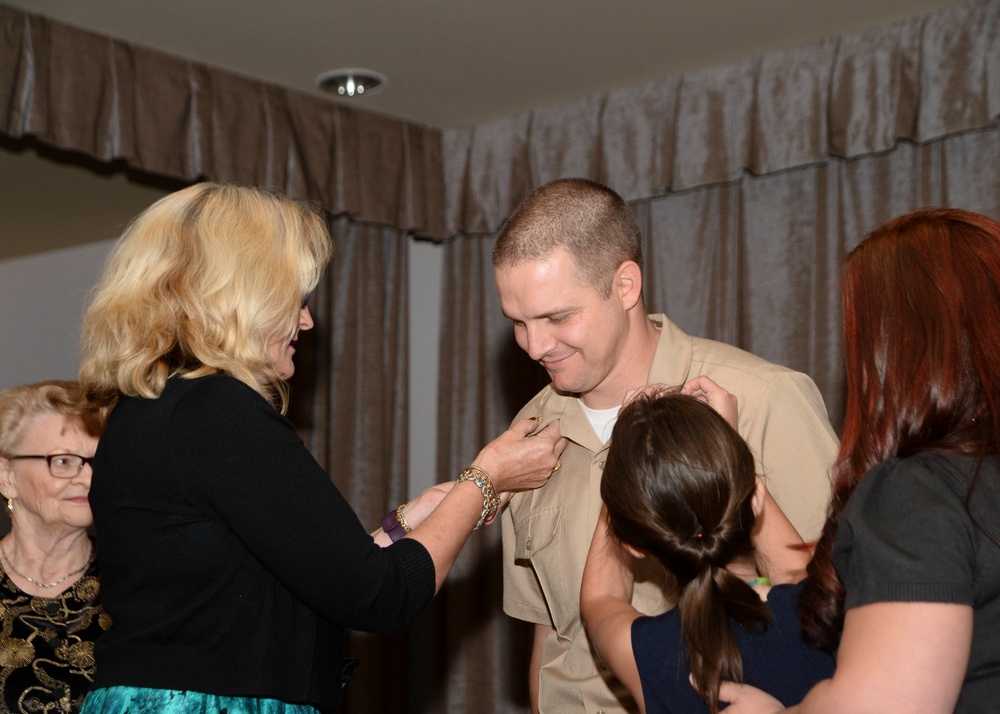 Naval Base Kitsap-Bangor Holds Chief Pinning Ceremony