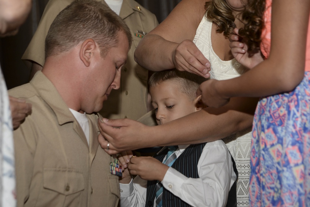 Naval Base Kitsap-Bangor Holds Chief Pinning Ceremony