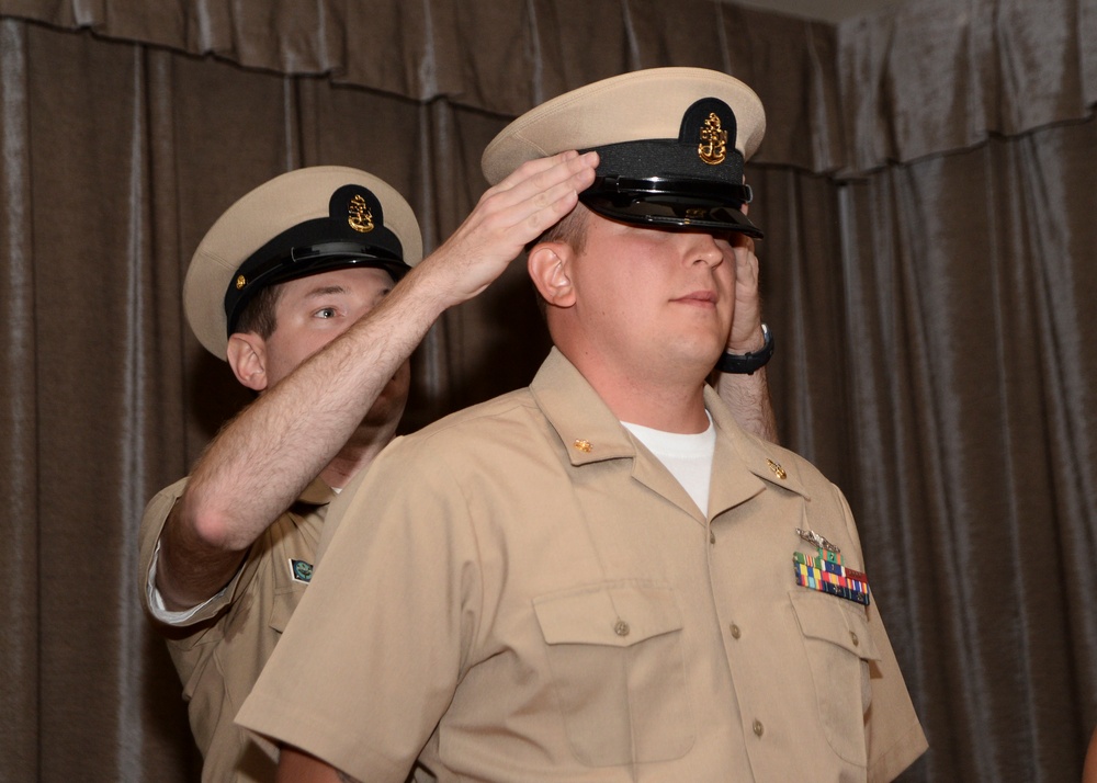 Naval Base Kitsap-Bangor Holds Chief Pinning Ceremony