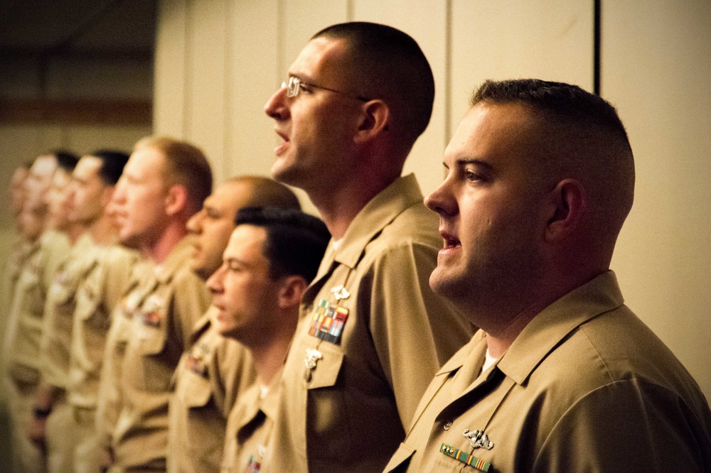 Naval Base Kitsap-Bangor Holds Chief Pinning Ceremony