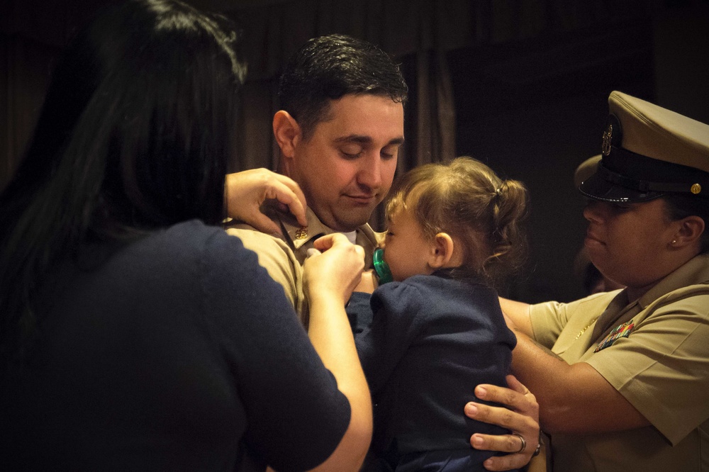 Naval Base Kitsap-Bangor Holds Chief Pinning Ceremony