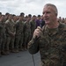 31st MEU all-hands call aboard USS Bonhomme Richard (LHD 6)