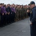 31st MEU all-hands call aboard USS Bonhomme Richard (LHD 6)