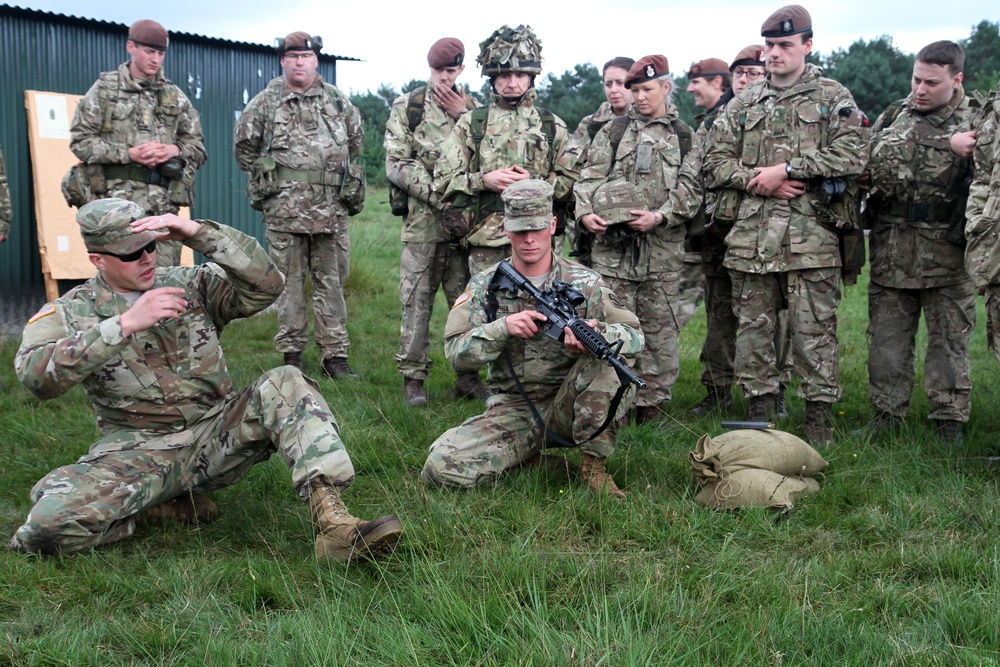 United Kingdom's Royal Wessex Yeomanry Participates in U.S. Army's Alternate Qualification Course