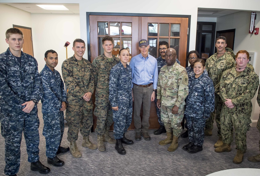 USS New York, USS Iwo Jima and Marines with the 26th MEU Assist FEMA in Key West , Governor RIck West
