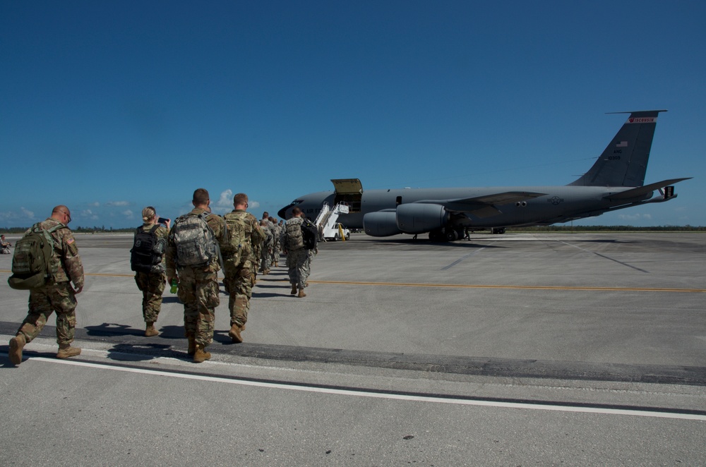Wisconsin National Guard Soldiers return home after assisting with Hurricane Irma relief efforts