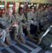 Wisconsin National Guard Soldiers hitch Air Force ride home