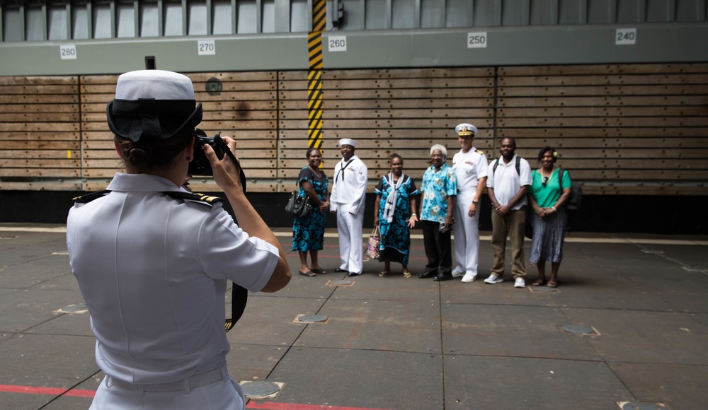 Rushmore Hosts Ship Tours in Vanuatu