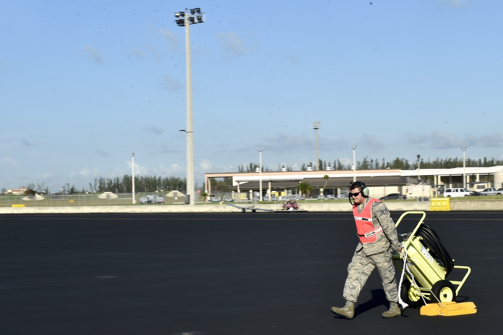 821st CRG provides Rapid Global Mobility support for Hurricane Irma