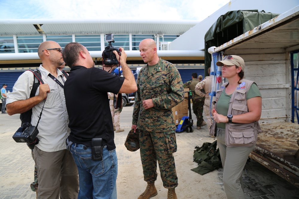 JTF - Leeward Islands helps St. Martin recover from hurricane