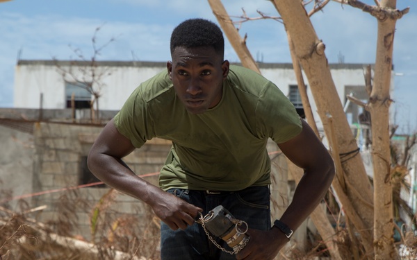 U.S. service members make potable water for St. Martin after Hurricane Irma