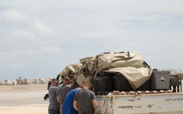 U.S. service members make potable water for St. Martin after Hurricane Irma