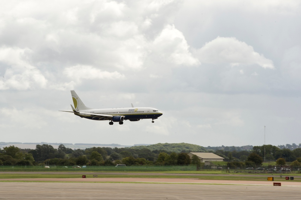 2nd Bomb Wing Arrival to RAF Fairford, UK