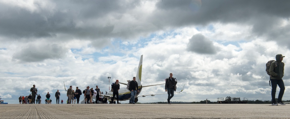 2nd Bomb Wing Arrival to RAF Fairford, UK