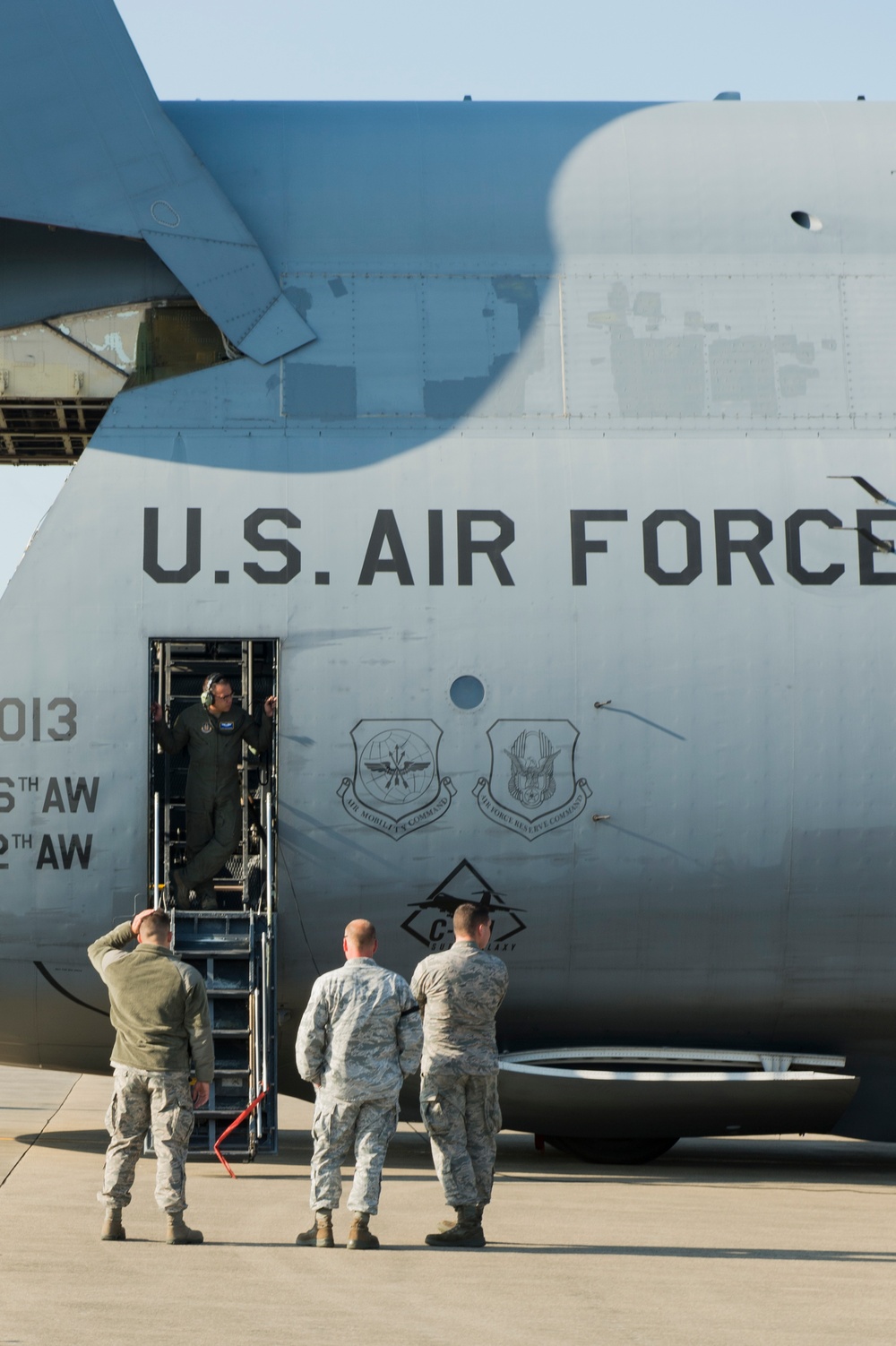 C-5M Super Galaxy Makes a Special Delivery