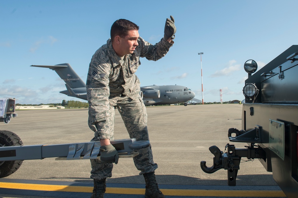 C-5M Super Galaxy Makes a Special Delivery