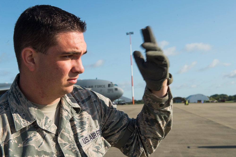 C-5M Super Galaxy Makes a Special Delivery