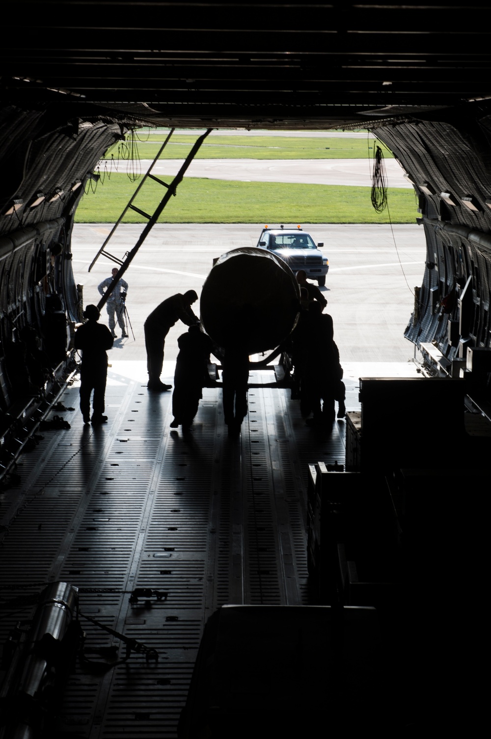 C-5M Super Galaxy Makes a Special Delivery